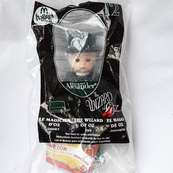 The Wizard of Oz Wizard Madame Alexander McDonald's Happy Meal Toy NWT NIP Kids - Picture 3 of 9